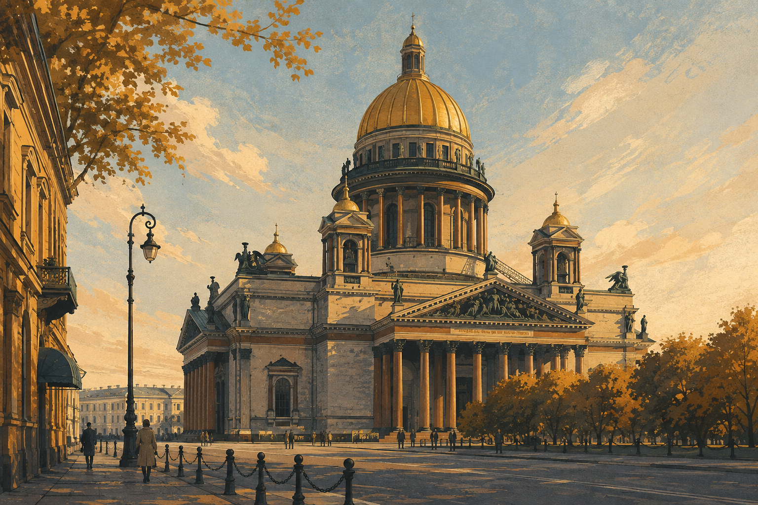Редакционная иллюстрация Исаакиевского собора